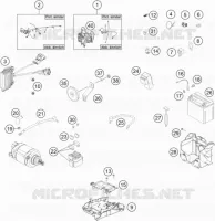 WIRING HARNESS for KTM EXC-F 2014
