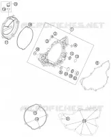 CLUTCH COVER for KTM EXC-F 2013