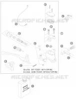 FRONT BRAKE MASTER CYLINDER for KTM EXC-F 2013