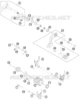 GEAR SHIFTING MECHANISM for KTM EXC-F 2013