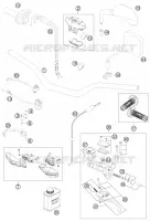 HANDLEBAR / CONTROLS for KTM EXC-F 2013