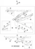 SWINGARM for KTM EXC-F 2013