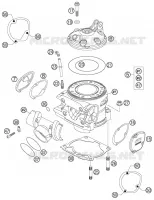 CYLINDER for KTM EXC 2005