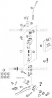 FRONT BRAKE MASTER CYLINDER for KTM EXC 2005