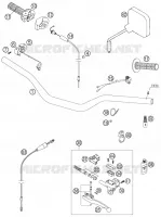 HANDLEBAR / CONTROLS for KTM EXC 2005