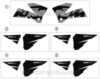 STICKERS for KTM EXC 2005