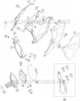AIR FILTER for KTM SX-F 2017