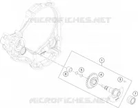 BALANCER SHAFT for KTM SX-F 2017
