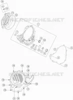 CLUTCH COVER for KTM SX-F 2017