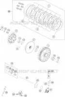 CLUTCH for KTM SX-F 2017