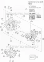 CRANKCASE for KTM SX-F 2017