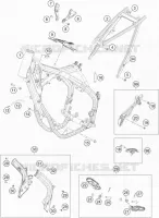FRAME for KTM SX-F 2017