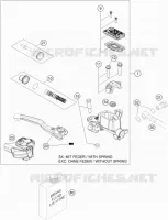 FRONT BRAKE MASTER CYLINDER for KTM SX-F 2017