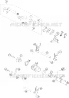 GEAR SHIFTING MECHANISM for KTM SX-F 2017