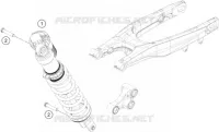 SHOCK ABSORBER for KTM SX-F 2017