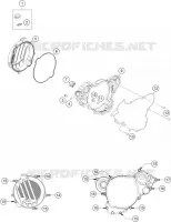 CLUTCH COVER for KTM SX 2017