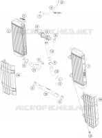 COOLING SYSTEM for KTM SX 2017