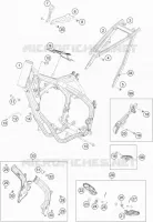 FRAME for KTM SX 2017