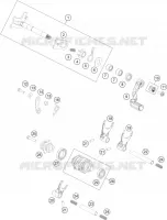 GEAR SHIFTING MECHANISM for KTM SX 2017