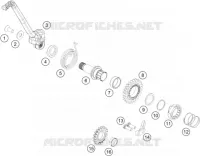 KICK STARTER for KTM SX 2017