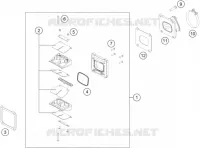 REED VALVE CASE for KTM SX 2017