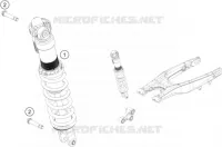 SHOCK ABSORBER for KTM SX 2017