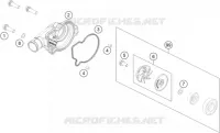 WATERPUMP for KTM SX 2017
