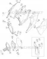 AIR FILTER for KTM SX-F 2018
