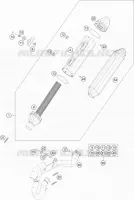 EXHAUST for KTM SX-F 2018