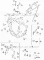 FRAME for KTM SX-F 2018