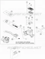 FRONT BRAKE MASTER CYLINDER for KTM SX-F 2018