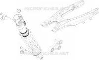 SHOCK ABSORBER for KTM SX-F 2018