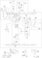 THROTTLE BODY for KTM SX-F 2018