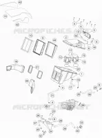 AIR FILTER for KTM SUPERDUKE 2017