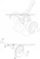 BALANCER SHAFT for KTM SUPERDUKE 2017