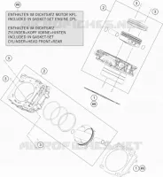 CYLINDER for KTM SUPERDUKE 2017