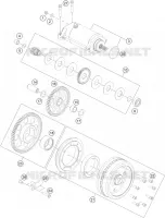 ELECTRIC STARTER MOTOR for KTM SUPERDUKE 2017