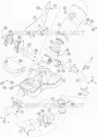 EXHAUST for KTM SUPERDUKE 2017