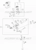 FRONT BRAKE MASTER CYLINDER for KTM SUPERDUKE 2017