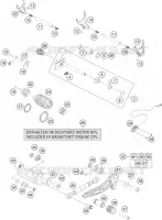 GEAR SHIFTING MECHANISM for KTM SUPERDUKE 2017