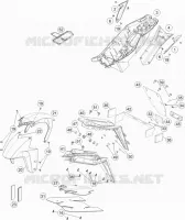 PLASTICS for KTM SUPERDUKE 2017