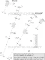 VALVES for KTM SUPERDUKE 2017