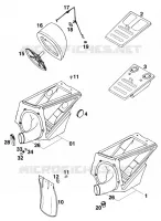 AIR FILTER for KTM SX 1997