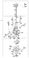 CARBURETOR for KTM SX 1997