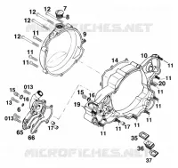 CLUTCH COVER for KTM SX 1997