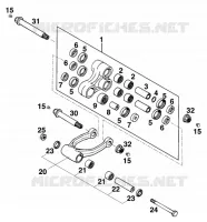 SHOCK ABSORBER for KTM SX 1997