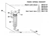 SHOCK ABSORBER for KTM SX 1997