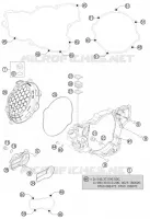 CLUTCH COVER for KTM SX 2015