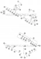 EXHAUST VALVE for KTM SX 2015