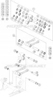 SHOCK PRO LEVER LINKAGE for KTM SX 2015